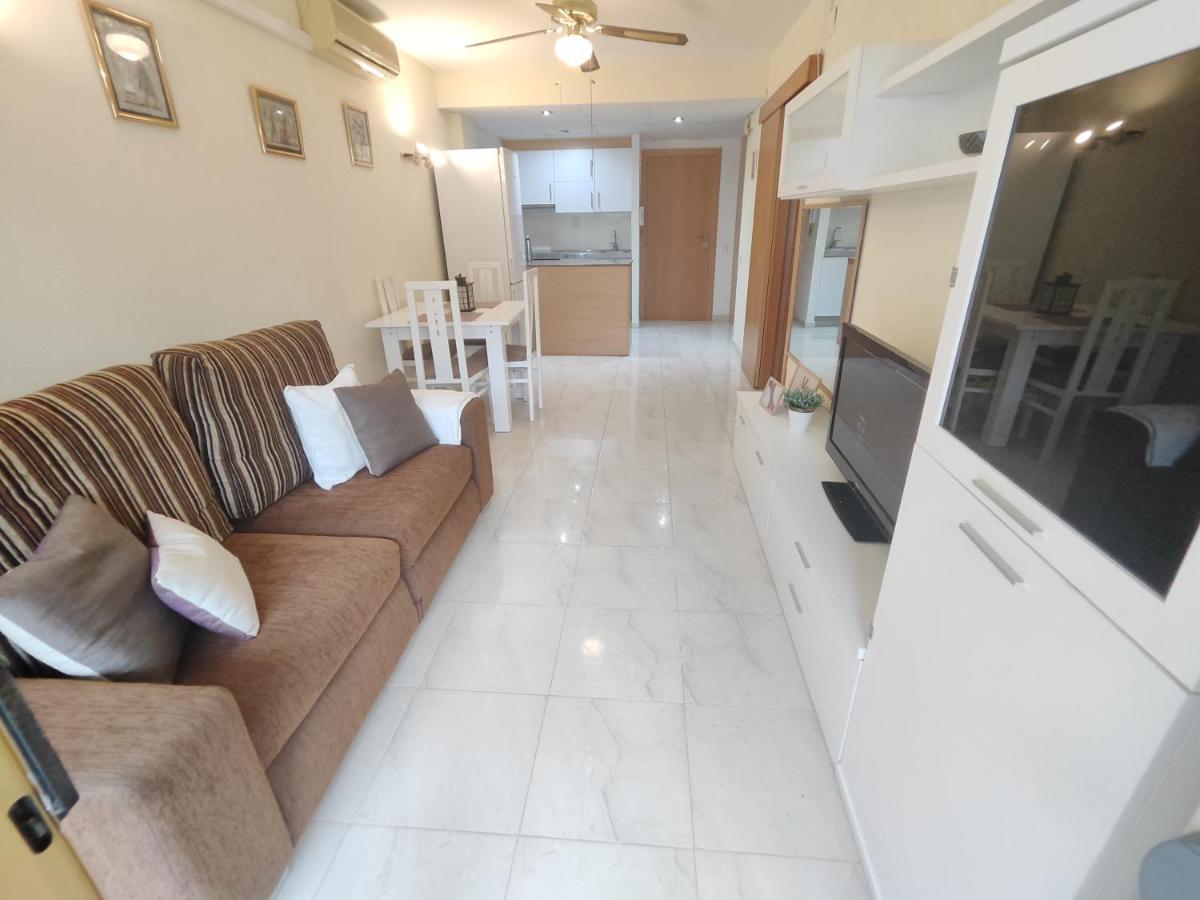 Luminoso Apartamento En Salou Con Terraza Y Parque Infantil Ideal Familias Exterior foto