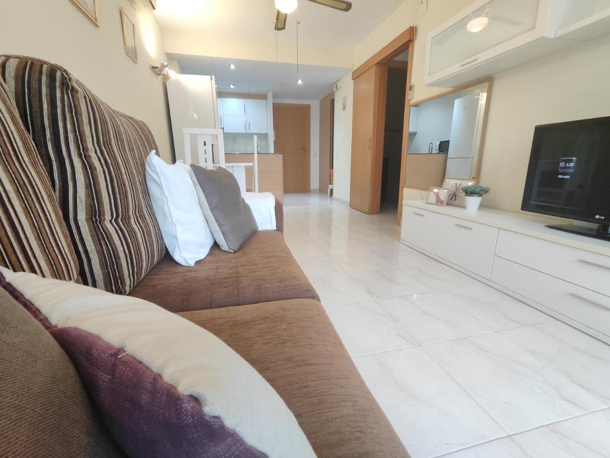 Luminoso Apartamento En Salou Con Terraza Y Parque Infantil Ideal Familias Exterior foto