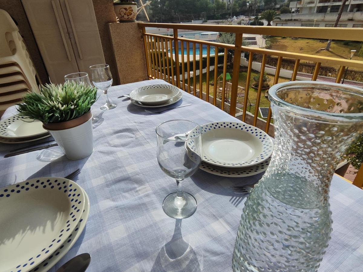 Luminoso Apartamento En Salou Con Terraza Y Parque Infantil Ideal Familias Exterior foto