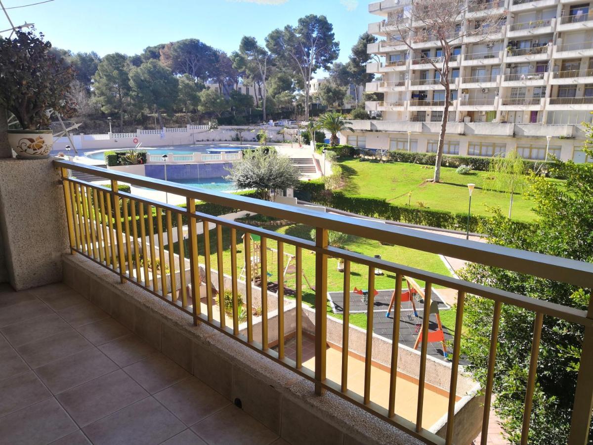 Luminoso Apartamento En Salou Con Terraza Y Parque Infantil Ideal Familias Exterior foto
